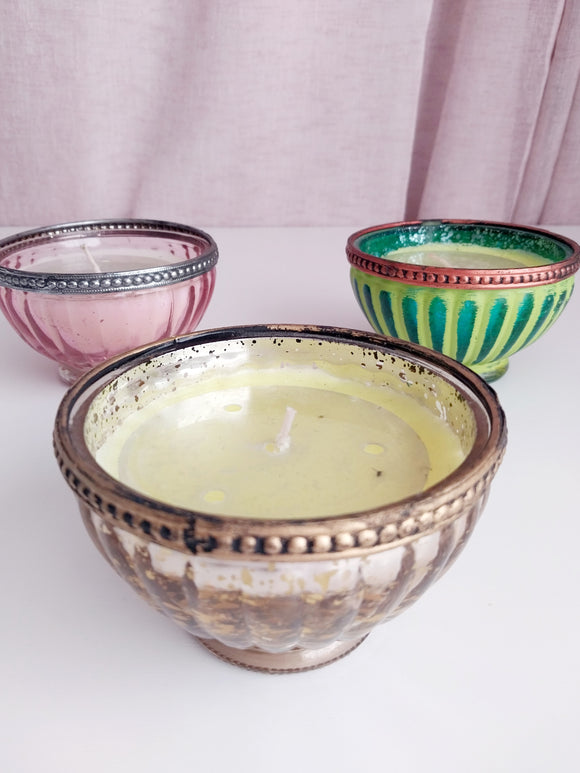 Candle Ribbed Bowl