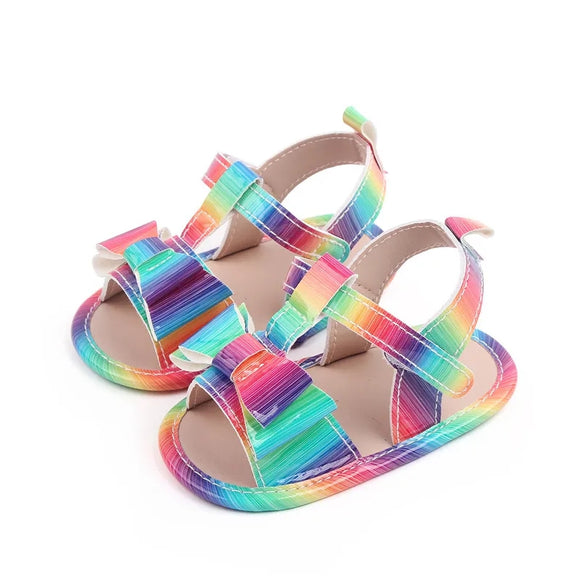 Baby Sandals Bright Rainbow