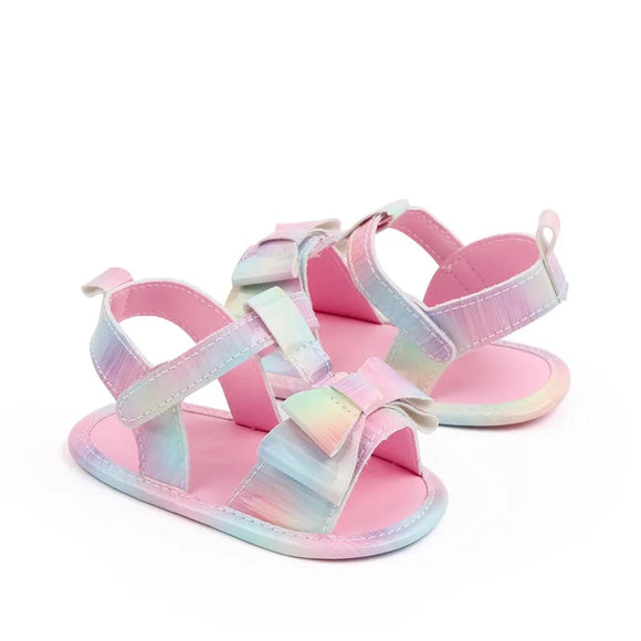 Baby Sandals Pastel Rainbow
