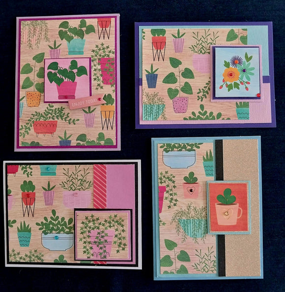 Greeting Cards Handmade Houseplant 2