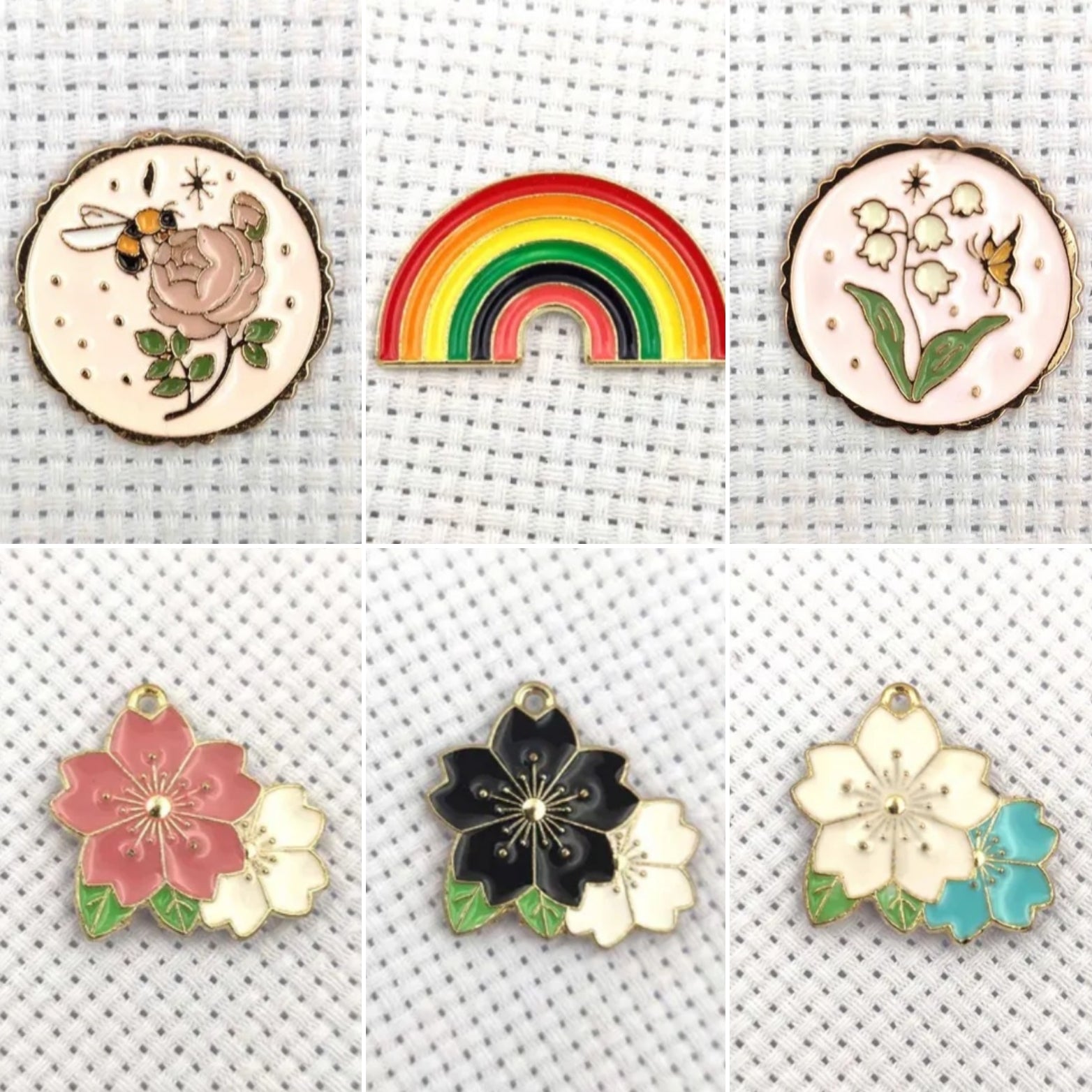 Rainbow Flower Needle Minder