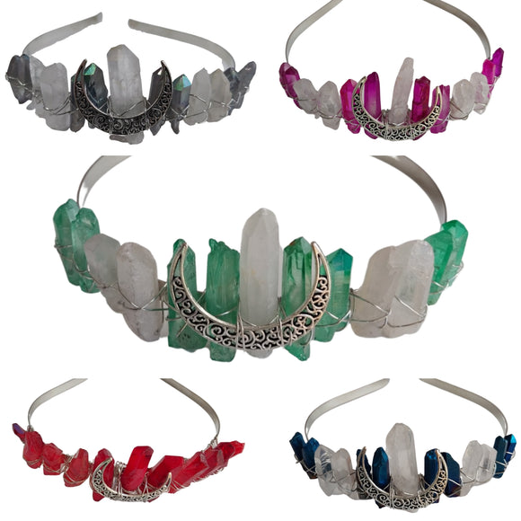 Headbands Quartz Crystal