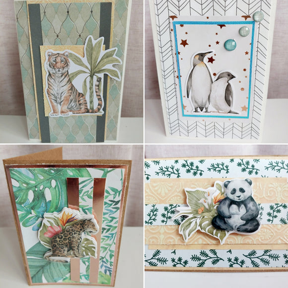 Greeting Cards Handmade Wildlife Collection