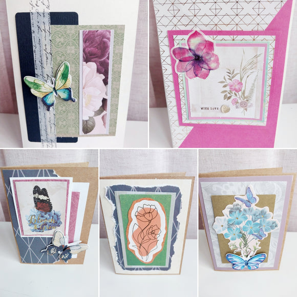 Greeting Cards Handmade Floral Collection