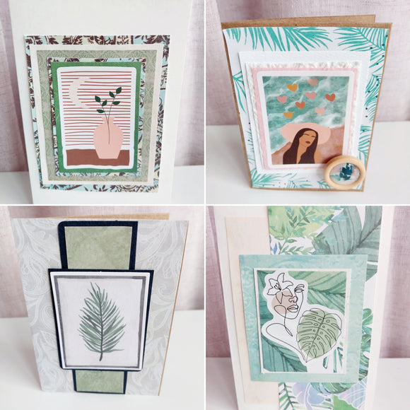 Greeting Cards Handmade Living World Collection