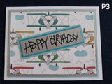 Greeting Cards Handmade Planes