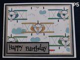 Greeting Cards Handmade Planes