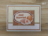 Handmade Greeting Cards Boho Wedding