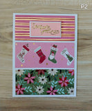 Handmade Greeting Cards Christmas Floral