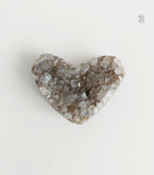 Crystal Druzy Hearts Medium
