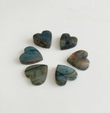 Mini Crystals Labradorite Hearts