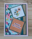 Greeting Cards Handmade spring floral