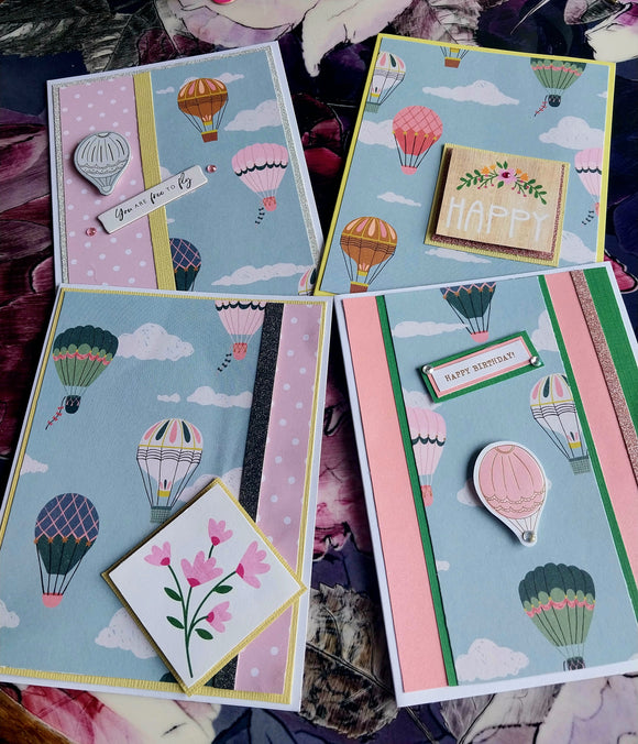 Handmade Greeting Cards Up, Up & Away