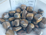 Crystal Tigers Eye Tumbles