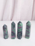 Crystal Ruby Zoisite Points