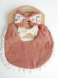Bibs Lace Headband Set