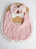 Bibs Lace Headband Set