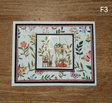 Handmade Greeting Cards Floral Garden
