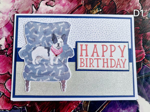 Handmade Greeting Cards Dogs