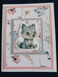Handmade Greeting Cards Little Creatures Three