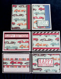 Greeting Cards Handmade Racing Cars