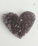 Crystal Druzy Hearts Large