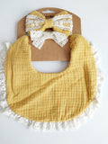 Bibs Lace Headband Set
