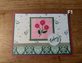 Greeting Cards Handmade Pretty Florals