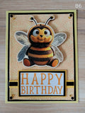 Handmade Greeting Cards Bees