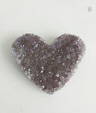 Crystal Druzy Hearts Large