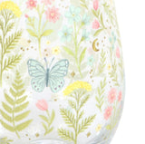 Glass Stemless Luna Bloom