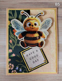Handmade Greeting Cards Bees
