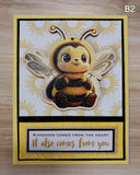 Handmade Greeting Cards Bees