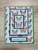 Handmade Greeting Cards Butterfly Magic
