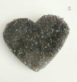 Crystal Druzy Hearts Large