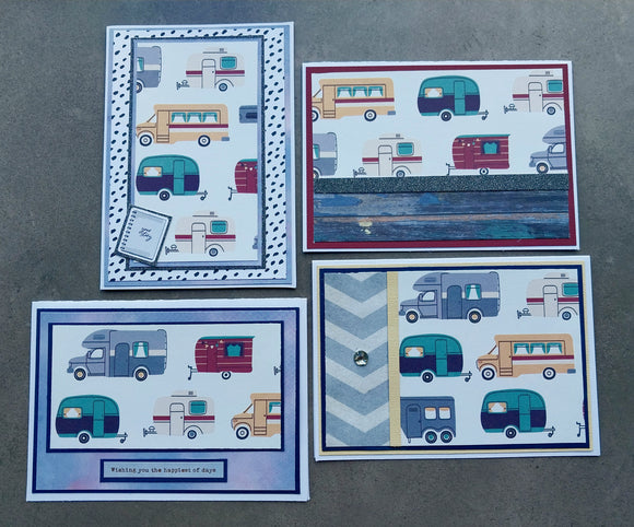 Handmade Greeting Cards Caravan