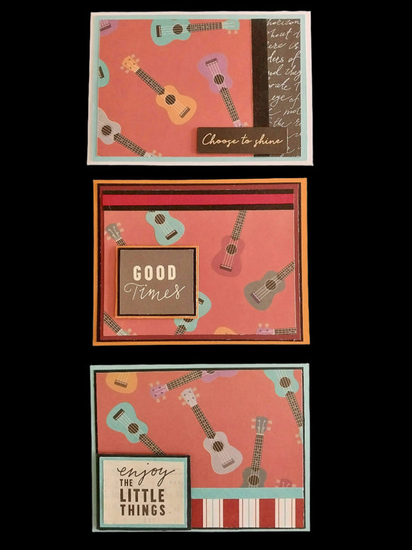 Greeting Cards Handmade Guitar