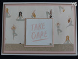 Greeting Cards Handmade Yoga Two