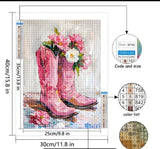 Diamond Art Kit Boots