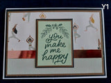 Greeting Cards Handmade Yoga one