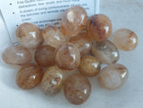 Crystal Yellow Firestone Tumbles
