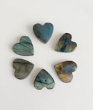 Mini Crystals Labradorite Hearts