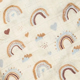 Bamboo Muslin Baby Wraps 120cm x 110cm