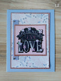 Handmade Greeting Cards Love