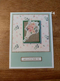 Greeting Cards Handmade Pretty Florals