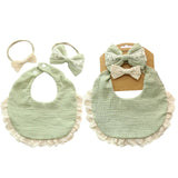 Bibs Lace Headband Set