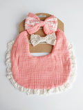 Bibs Lace Headband Set