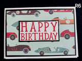 Greeting Cards Handmade Racing Cars