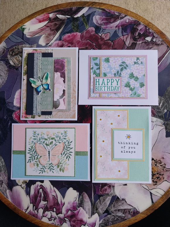 Handmade Greeting Cards Floral