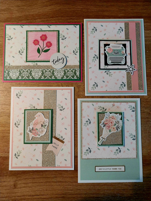 Greeting Cards Handmade Pretty Florals